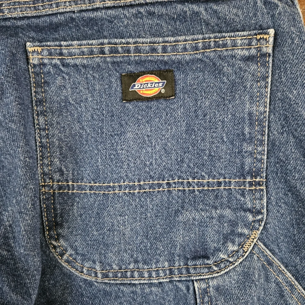 Y2K Dickies Relaxed Fit Stonewashed Heavyweight Carpenter Jeans Size 33 - Picture 5 of 7
